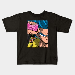 Fusion Club Japanese Superhero Anime Manga 90's Movie Parody Kids T-Shirt